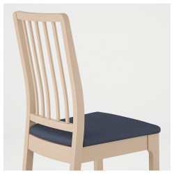 Фото1.Крісло, береза, сидіння Orrsta чорно-синій EKEDALEN IKEA 992.652.61